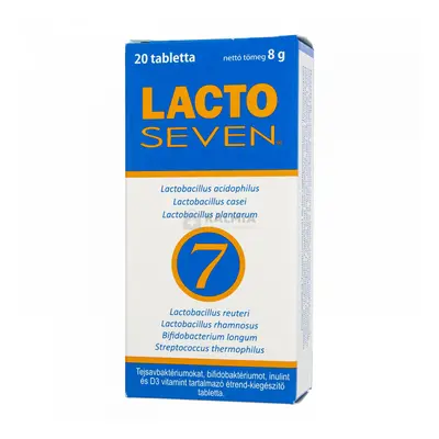 Lactoseven tabletta 20 db