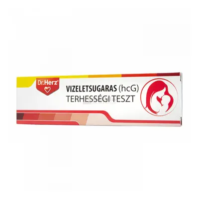 Dr. Herz Vizeletsugaras 10 mIU/ml hcG terhességi teszt 1 db