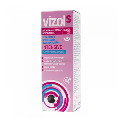 Vizol S Intensive oldatos szemcsepp 10 ml