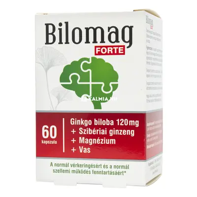 Bilomag Forte 120 mg Ginkgo biloba kivonat kapszula 60 db