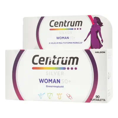 Centrum Silver Woman 50+ filmtabletta 90 db