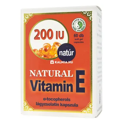 Dr. Chen Natúr E-vitamin 200 IU lágyzselatin kapszula 60 db