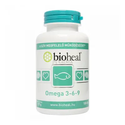 Bioheal Omega-3,6,9 lágy kapszula 100 db