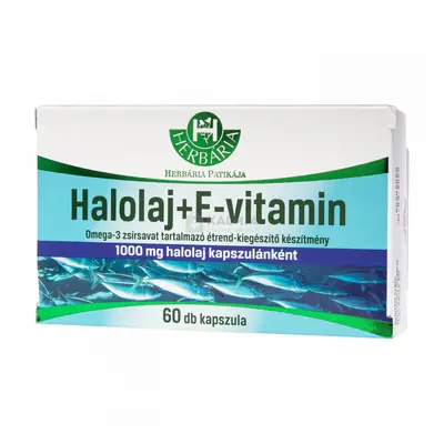 Herbária Omega-3 halolaj +E-Vitamin kapszula 60 db