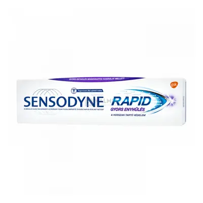 Sensodyne rapid relief fogkrém 75 ml