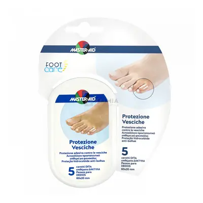 Master Aid Foot Care vízhólyagtapasz ujjakra 5 db