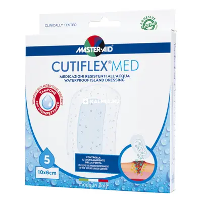 Master-AID CUTIFLEX 6 x 10 cm vízálló sebtapasz fürdéshez 5 db