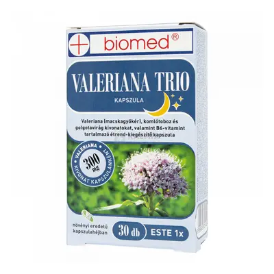 Biomed Valeriana Trio kapszula 30 db