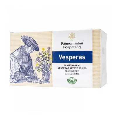 Pannonhalmi Vesperas teakeverék filteres 20 db