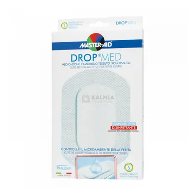 Master Aid Dropmed extra vastag gézpárna 10,5 cm x 15 cm 5 db