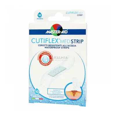 Master-Aid Cutiflex strip medium sebtapasz 7,8 cm x 2 cm 10 db