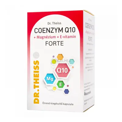 Dr. Theiss Coenzym Q10 +Magnézium +E-vitamin Forte kapszula 60 db