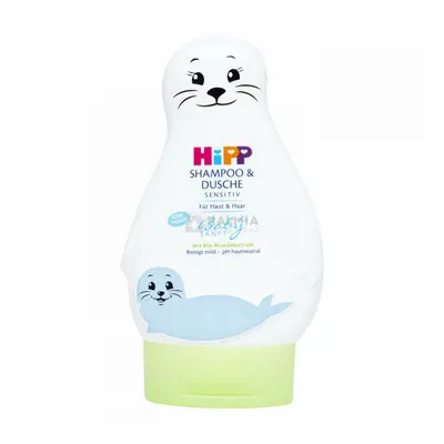 Hipp Babysanft sampon és tusfürdő 200 ml