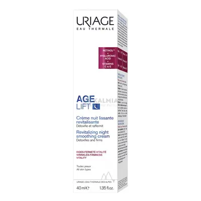 Uriage Age Lift revitalizáló ránctalanító éjszakai krém 40 ml