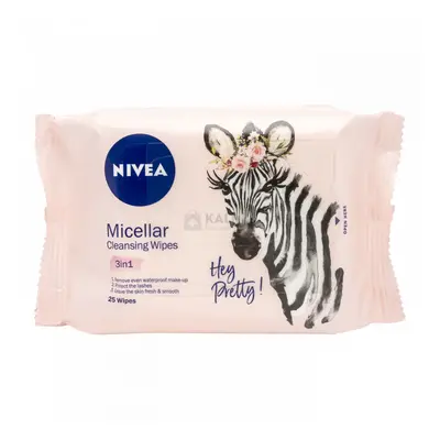 Nivea Micellás 3 in 1 arctisztító kendő 25 db