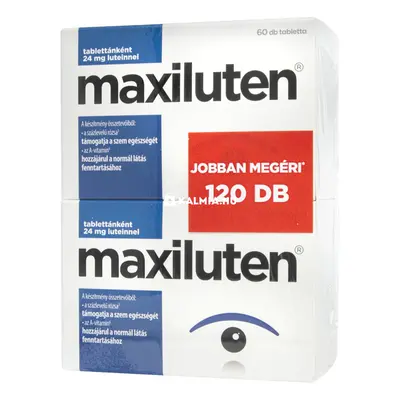 Maxiluten lutein tabletta duopack 2 x 60 db