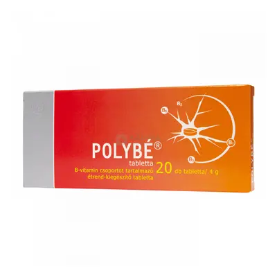 Polybé B-Vitamin étrend-kiegészítő tabletta 20 db