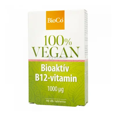 BioCo 100% vegan bioaktív B12-vitamin 1000 mg 90 db