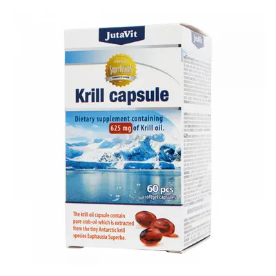 JutaVit Krill olaj 625 mg kapszula 60 db