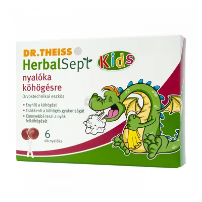 Dr. Theiss Herbalsept nyalóka köhögésre 6 db