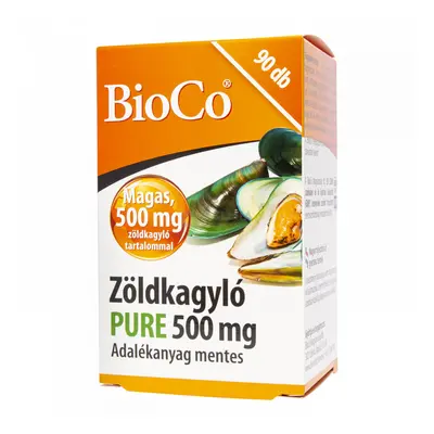 BioCo Zöldkagyló Pure 500 mg kapszula 90 db