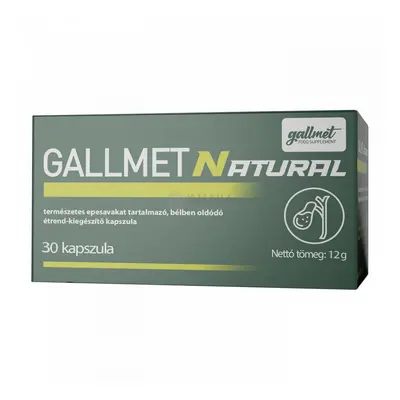 Gallmet Natural epesav kapszula 30 db