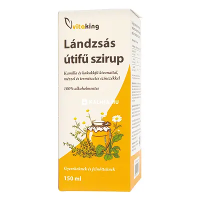 Vitaking Alkoholmentes Lándzsás útifű szirup 150 ml