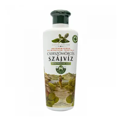 Herbária Cserszömörcés szájvíz kupakos (mentolos) 250 ml