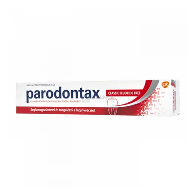 Parodontax Fluoridmentes fogkrém érzékeny fogínyre 75 ml