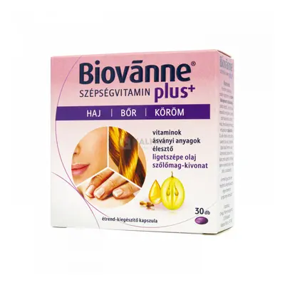 Biovanne Plus Szépségvitamin kapszula 30 db