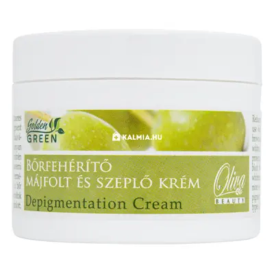 Golden Green Oliva Beauty bőrfehérítő májfolt és szeplő krém 100 ml