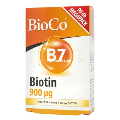 BioCo Biotin 900 mcg tabletta megapack 90 db