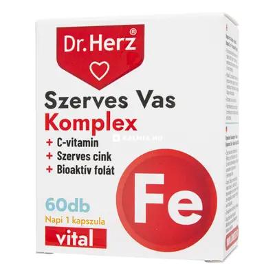 Dr. Herz Szerves Vas komplex kapszula 60 db