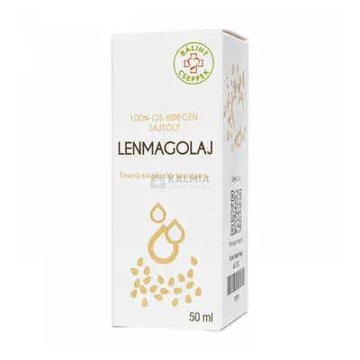 Bálint Cseppek Lenmagolaj 100% 50 ml