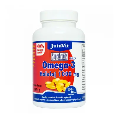 JutaVit Omega-3 Halol 1000 mg kapszula 100+10 db