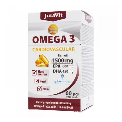 JutaVit Omega 3 Cardiovascular 1500 mg tabletta 60 db