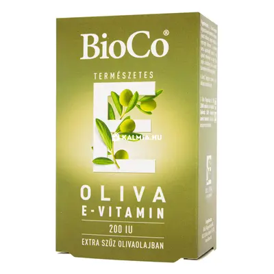 BioCo Oliva E-vitamin 134 mg extra szűz olívaolajban lágykapszula 60 db