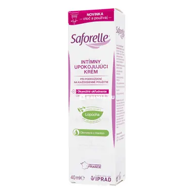 Saforelle intim nyugtató krém 40 ml