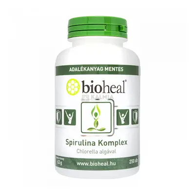 Bioheal Spirulina Komplex Chlorella algával tabletta 250 db