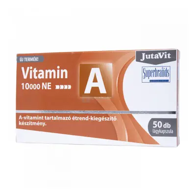 JutaVit A-vitamin 10000NE lágy kapszula 50 db