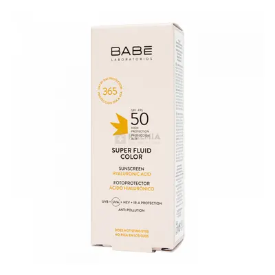 BABÉ Super Fluid SPF50 színezett arckrém 50 ml