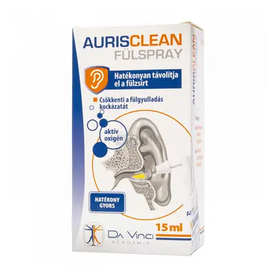 Aurisclean fülspray 15 ml