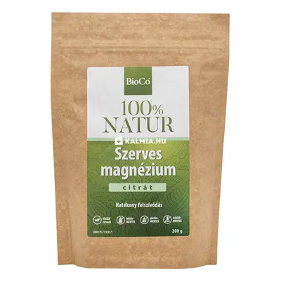 BioCo 100% Natur Szerves magnézium tasakos por 200 g