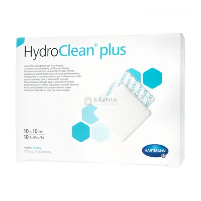 HydroClean Plus 10 x 10 cm steril sebpárna 10 db