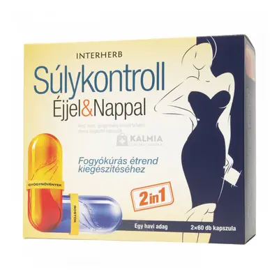 Interherb Vital Súlykontroll éjjel-nappal kapszula 2 x 61 db