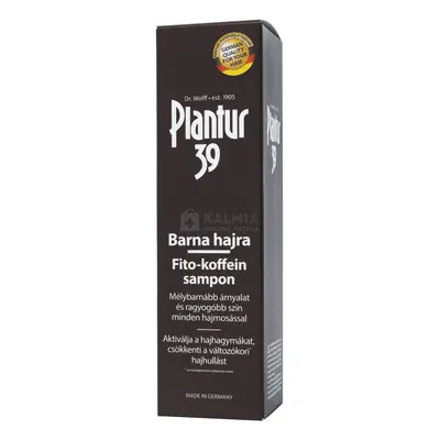 Plantur 39 fito-koffein sampon barna hajra 250 ml