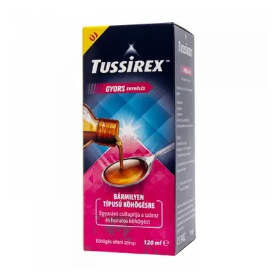 Tussirex köhögés elleni szirup 120 ml