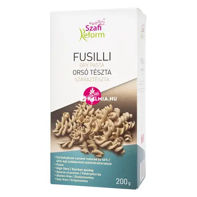 Szafi Reform Orsó - Fusilli száraztészta 200 g