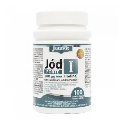 JutaVit Jód 200 mcg Forte tabletta 100 db