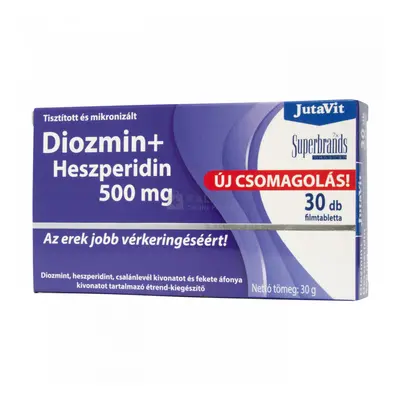 JutaVit Diozmin Heszperidin 500 mg tabletta 30 db